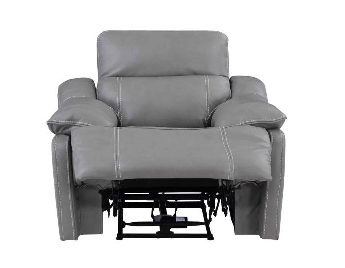Alpine Dual-Power Leather Recliner