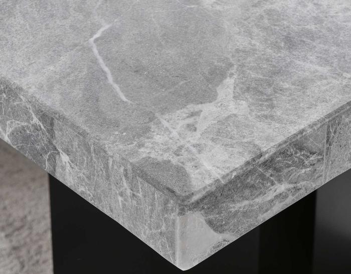 Camila 70 inch Gray Marble Rectangular Table Top