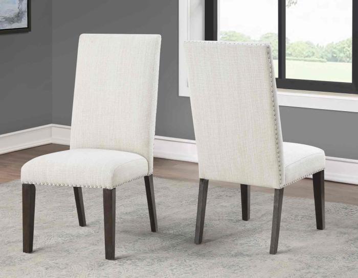 Hutchins 6-Piece Dining Set, Upholstered Chairs(Table, 4 Side Chairs & Bench) - DFW