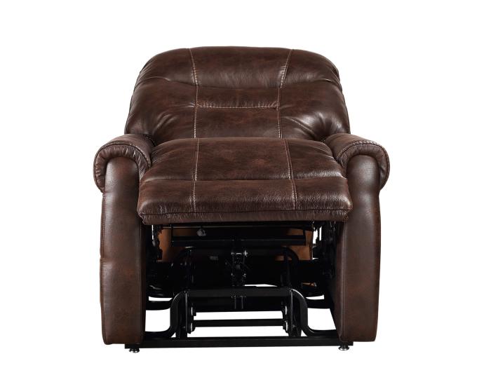 Ottawa Power Lift Chair with Heat and Massage, Walnut - DFW