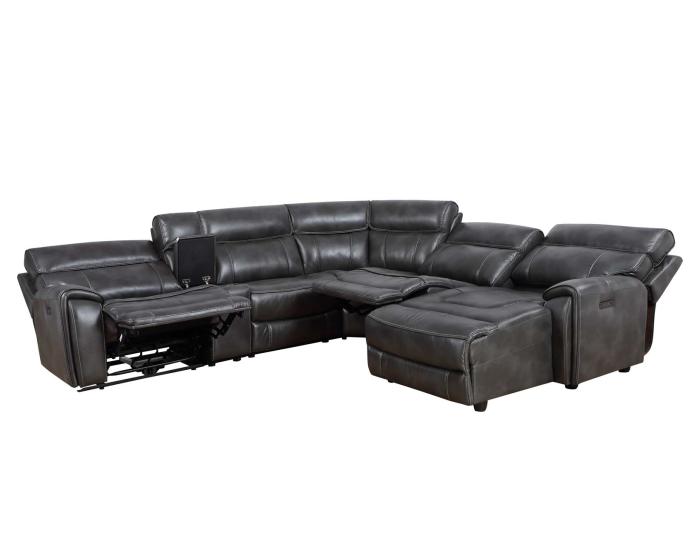 Provo 6-Piece Dual-Power Sectional