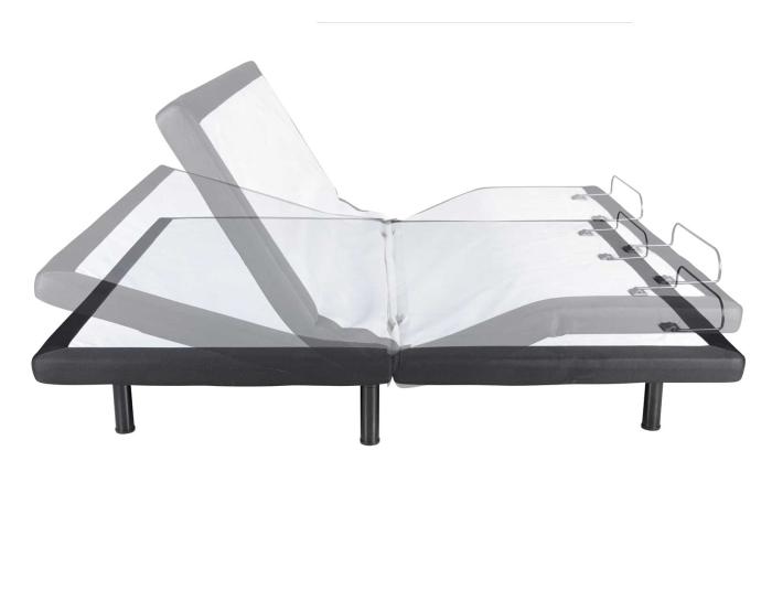 200E Series Softform Power Adjustable Bed Base w/LED Lights, Queen