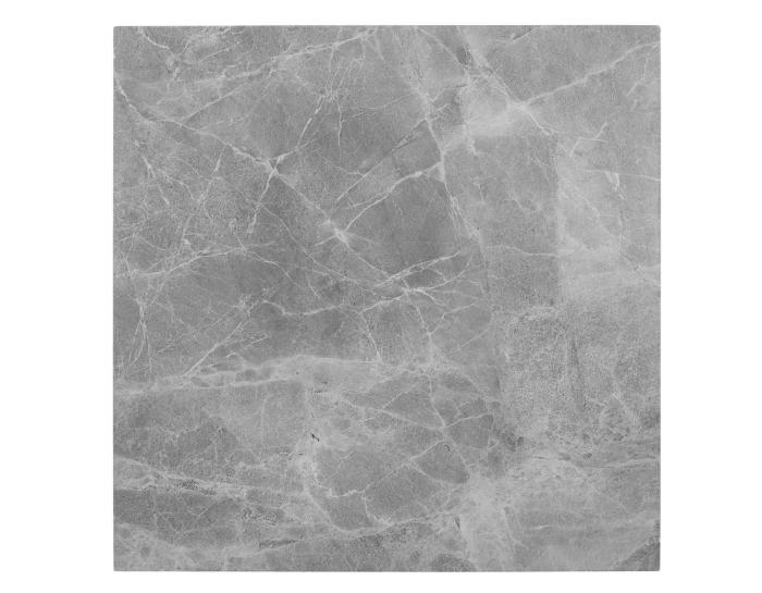 Camila 54 inch Square Gray Marble Table Top - DFW