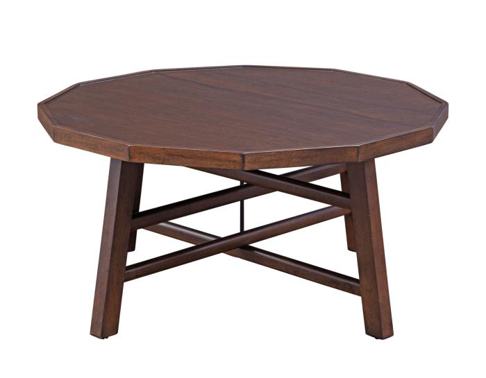 Paisley Cocktail Table, Brown