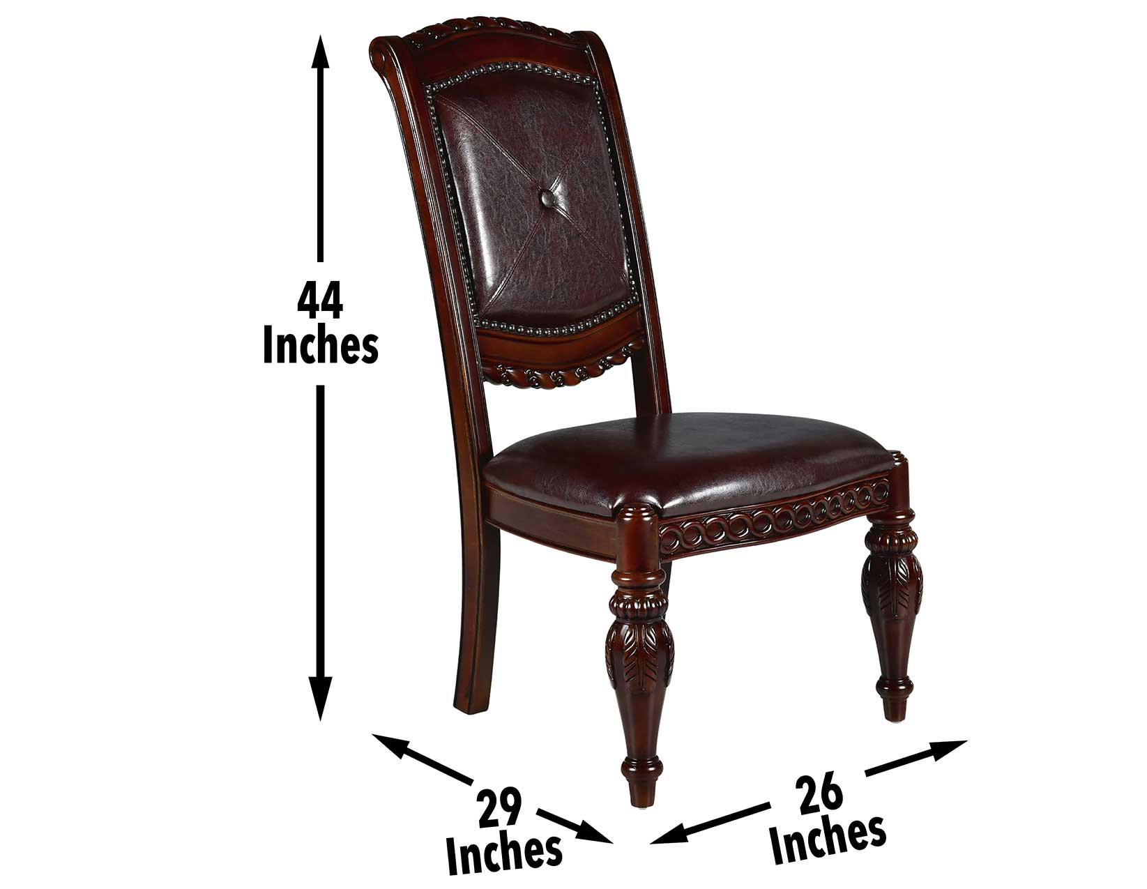 Antoinette Side Chair - DFW Furniture Co.