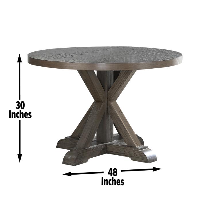 Molly 48 inch Round Dining Table - DFW