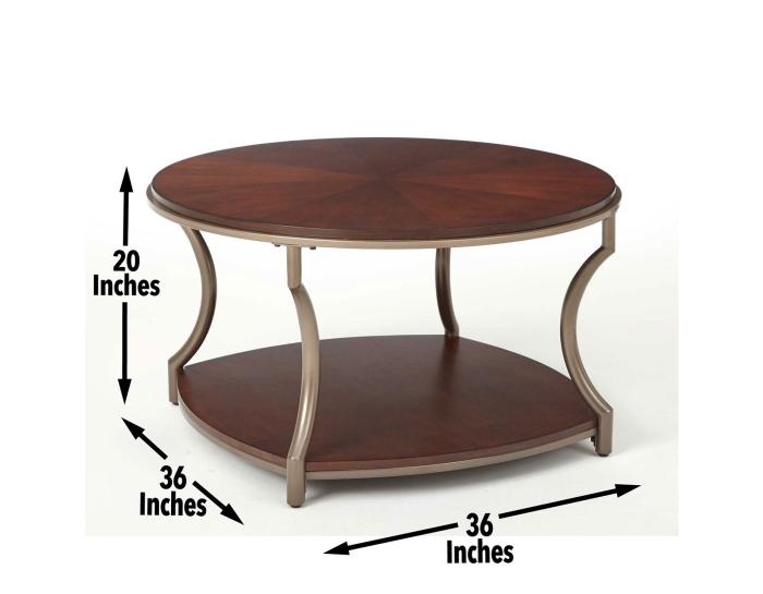 Miles Round Cocktail Table