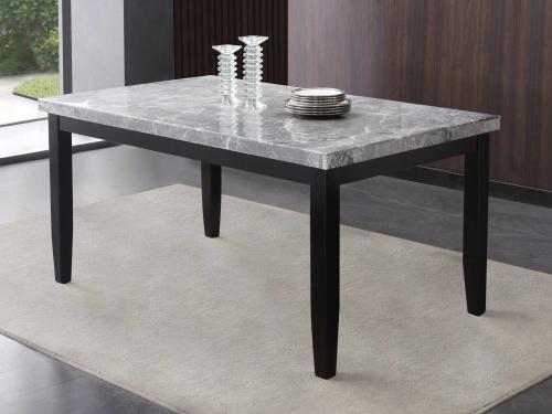 Napoli 64-inch Marble Top Dining Table - DFW