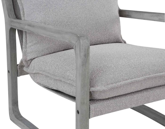 Kai Accent Chair, Gray - DFW