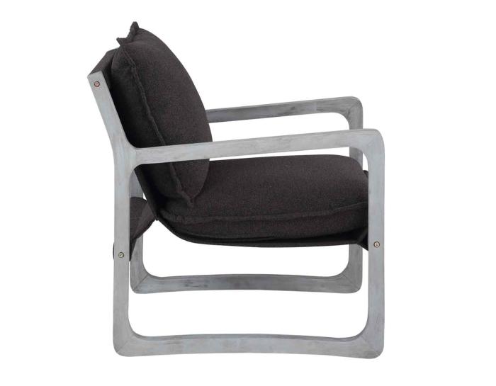 Kai Accent Chair, Black - DFW