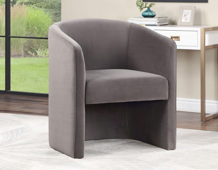 Iris Upholstered Chair, Fog - DFW